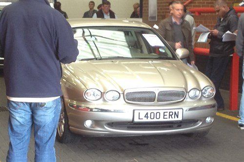 Jaguar X-Type L400 BCA 9 Oct 13