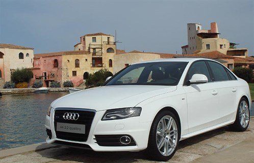 Audi A4 B8 F34 White 700