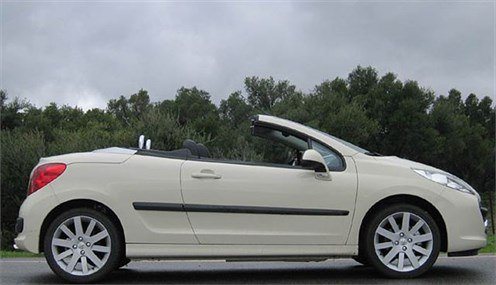 Peugeot 207CC Side Cream