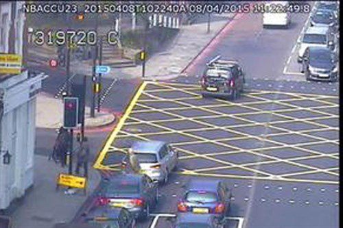 Traffic Yellow Box Junction London