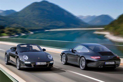 Porsche 911 Black Cpe Cab 700