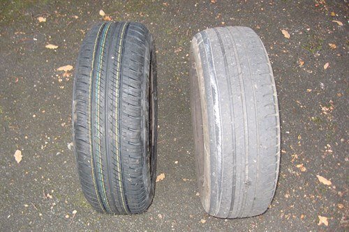 Tyres Destroyed By Speed Blisters