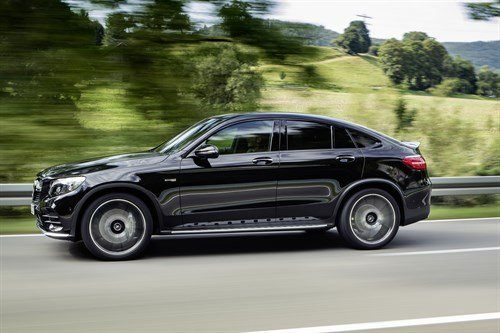 MB GLC 43 Coupe Side