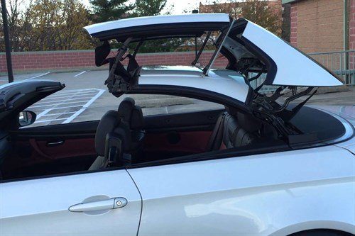 BMW E93 Roof Opening