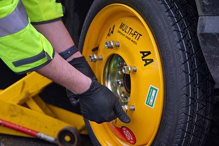 AA Multifit Spare Wheel