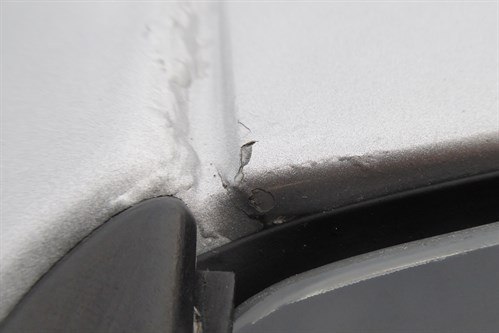 Audi A8 Screen Surround Damage