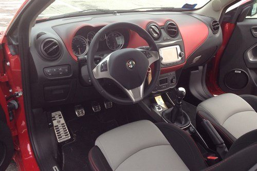 Alfa Mi To Twinair Red Dash Cockpit