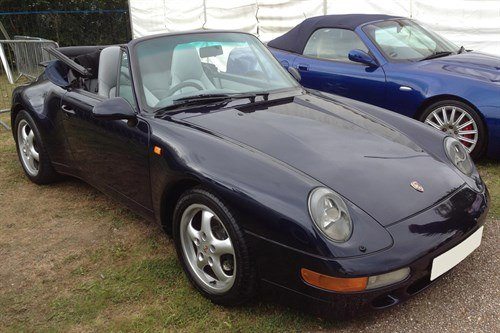 Porsche 911 993 Carrera Cab 1994 Retouched