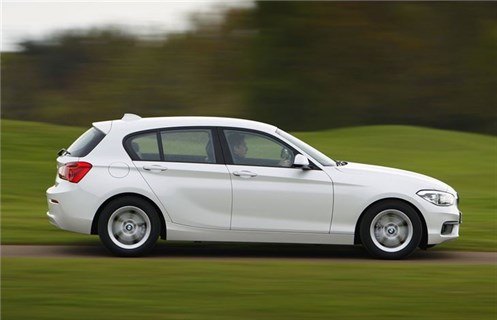 BMW F20 1 Series Side White