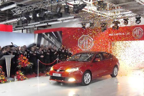 MG6 'Production ' 1st Off Line 700