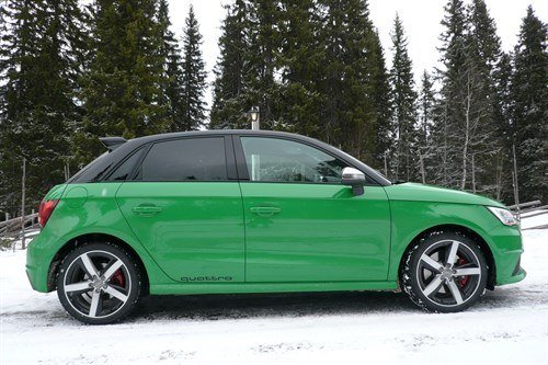 Audi S1 Green Side FR