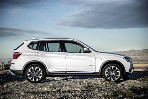 BMW X3 35d Side White