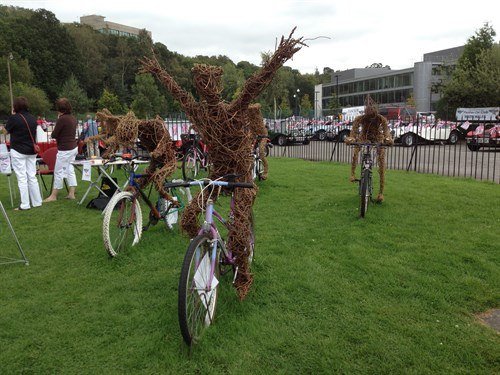 Cyclist Wicker Man