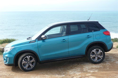 Suzuki Vitara 2015 Side Blue