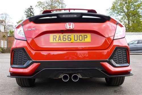 Honda Civic 2017 Sport Exhausts