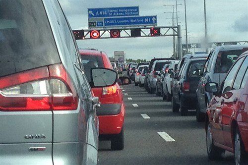 Traffic UK Motorway M25 Galaxy