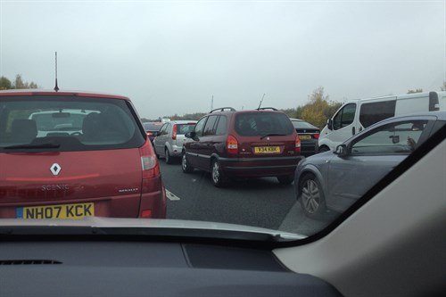 Traffic Jam A1 31-10-2015