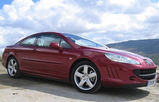 Peug 407 Coupe Side Front 700