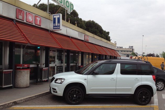 Skoda Yeti Rest Stop 1