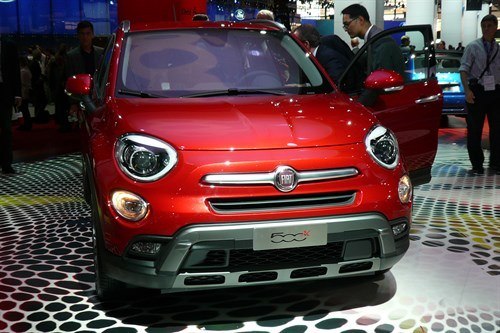 FIAT 500X 2015 Front Red