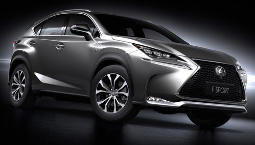 Lexus NX 2014 Grey F34