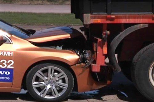 Volvo Autonomous Brake Test Fail