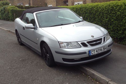 Bulgarian SAAB 9 3 Cabrio F34