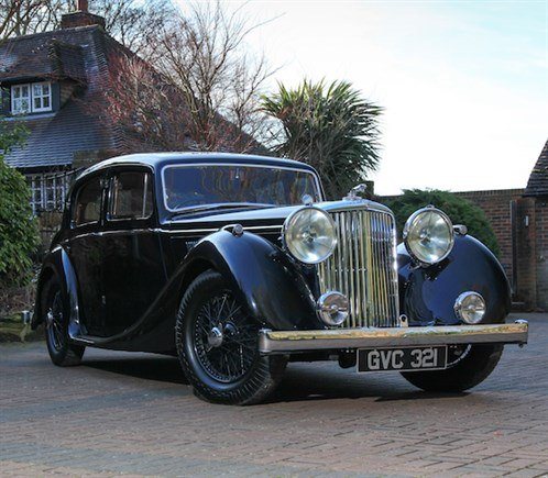 Jaguar Mk IV 3.5 1948 F34 Historics