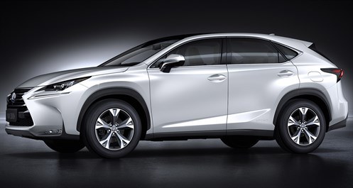 Lexus NX 2014 White Side