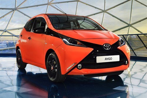 Toyota Aygo 2014 Orange F34