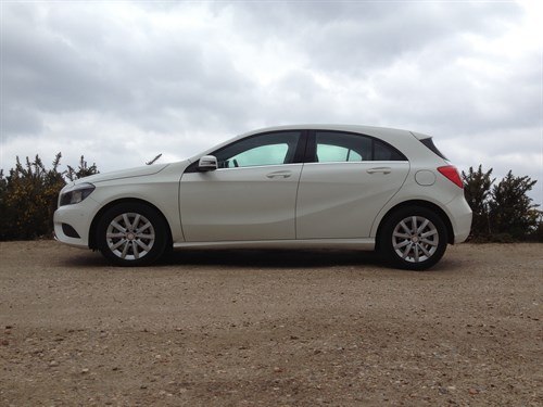 MB A180 SE Auto 2013 Side