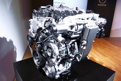 Mazda Skyactiv -X Engine Supercharger