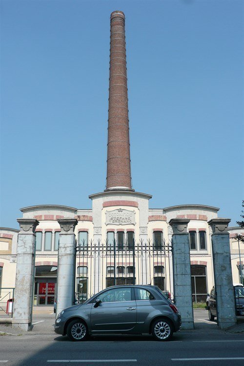 FIAT 500C 2015 Cotonifico Chimney