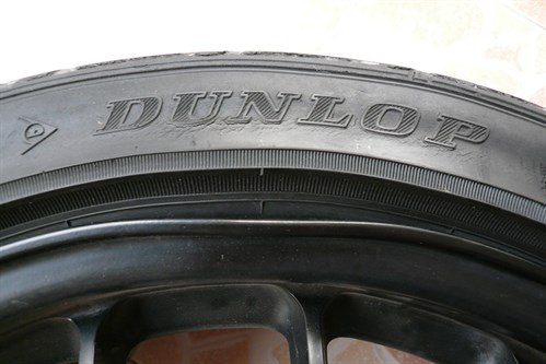 Honda Jazz 17 Inch Wheel Rim Damage