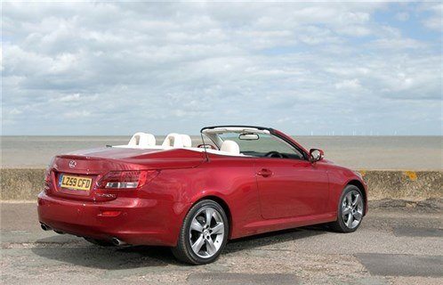 Lexus IS 250C R34 Red