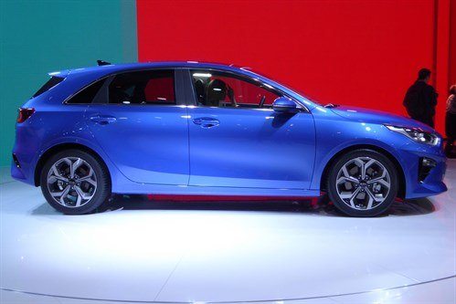 KIA Ceed 2018 Side Blue
