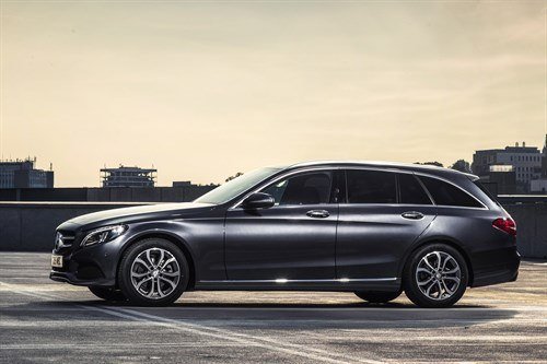 MB C Class Estate S205 2014 Side