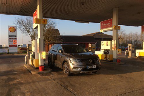 Renault Koleos LT Shell Station 24-2-2018