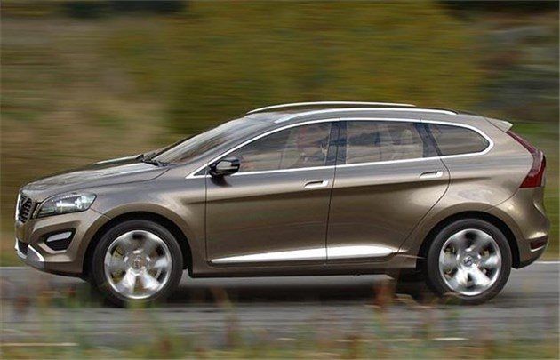 Volvo XC60 2008 Side At Speed