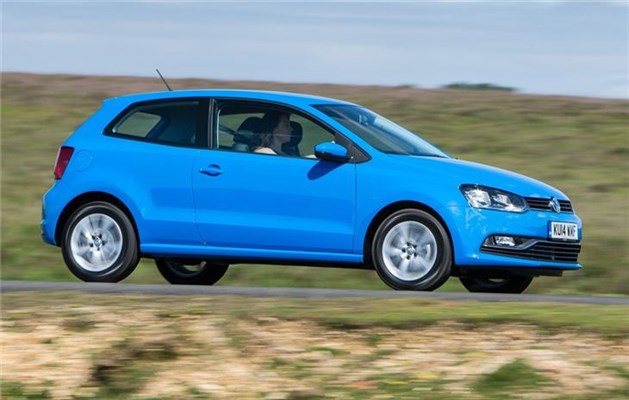 Volkswagen Polo 2009-2017 Side Blue