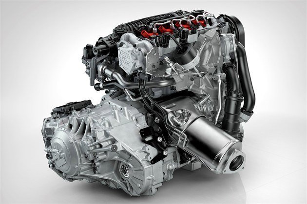 Volvo Drive -E Engine And Transmission