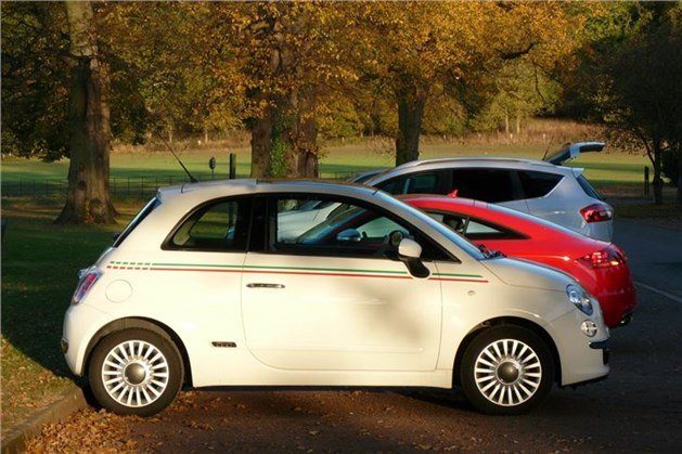 FIAT 500 ROO Side Sunset