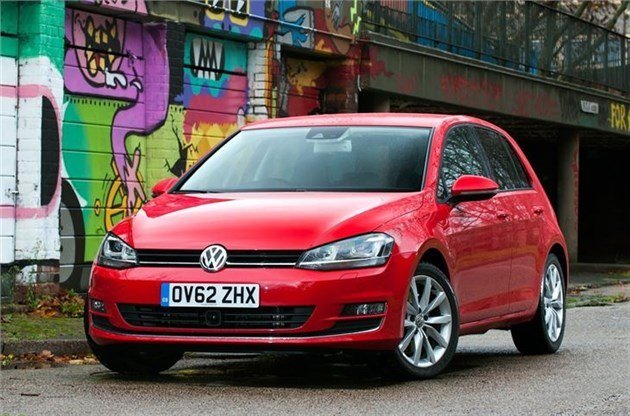 Volkswagen Golf 2013 F34 Red