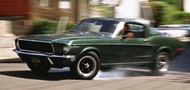 Ford Mustang 1968 Still From Bullitt Movie