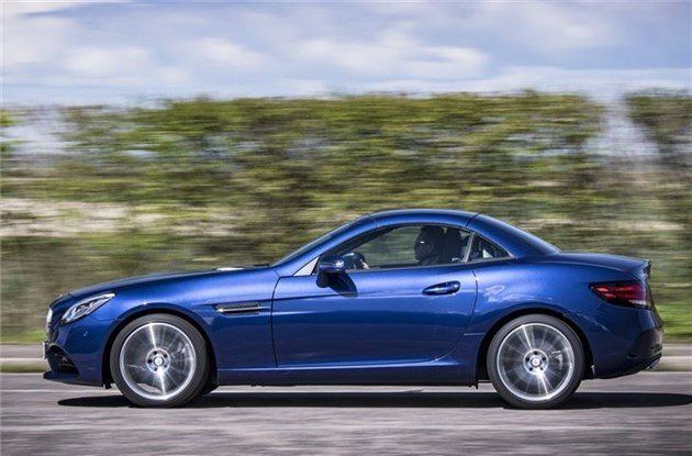 Mercedes SLC Side Speed