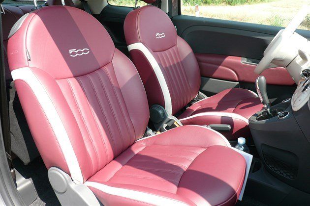 FIAT 500C 2015 Dualogic Front Seats
