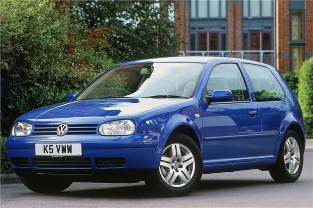Volkswagen Golf Mk 4 3-door F34 Blue