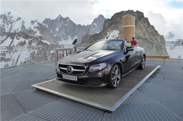 MB E-Class Cabrio 2017 F34 Mont Blanc