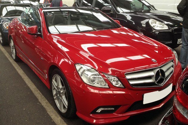 Mercedes E Cabrio F34 Retouched