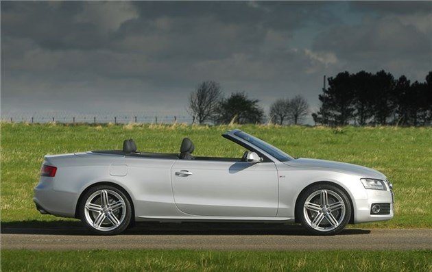 Audi A5 Cabriolet 2009-2017 Side Grey